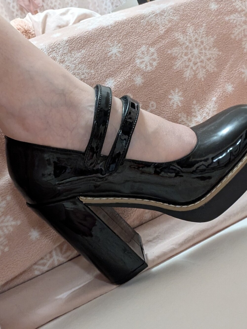Steve Madden Twice Platform Mary Janes 7.5